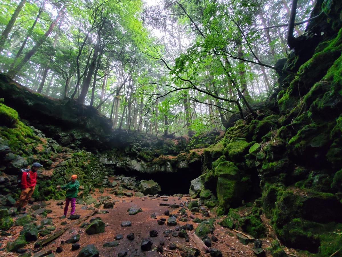 晴家 Guest House Fujikawaguchiko Dış mekan fotoğraf