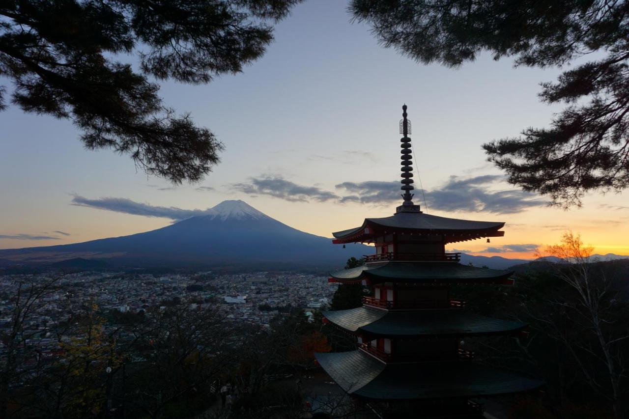 晴家 Guest House Fujikawaguchiko Dış mekan fotoğraf